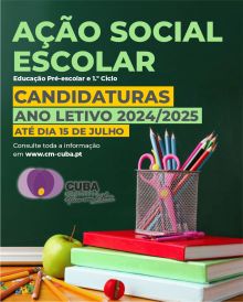 CANDIDATURA AÇÃO SOCIAL ESCOLAR