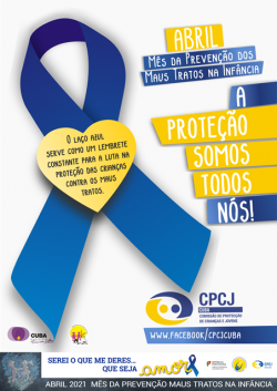 Abril mês da prevenção dos maus tratos na infância