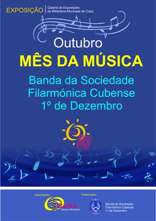 Exposição Musica - Biblioteca Municipal de Cuba