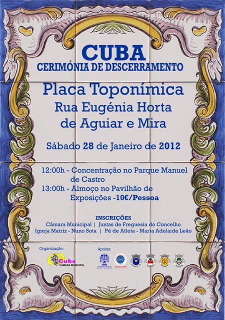 Descerramento de Placa Toponímica