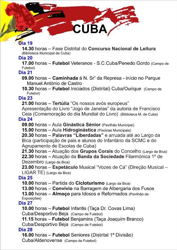 25 Abril 2013