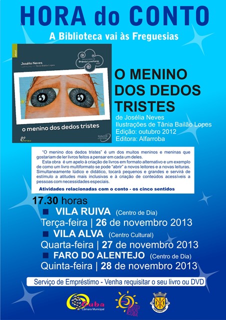 Hora do Conto: A Biblioteca vai às freguesias