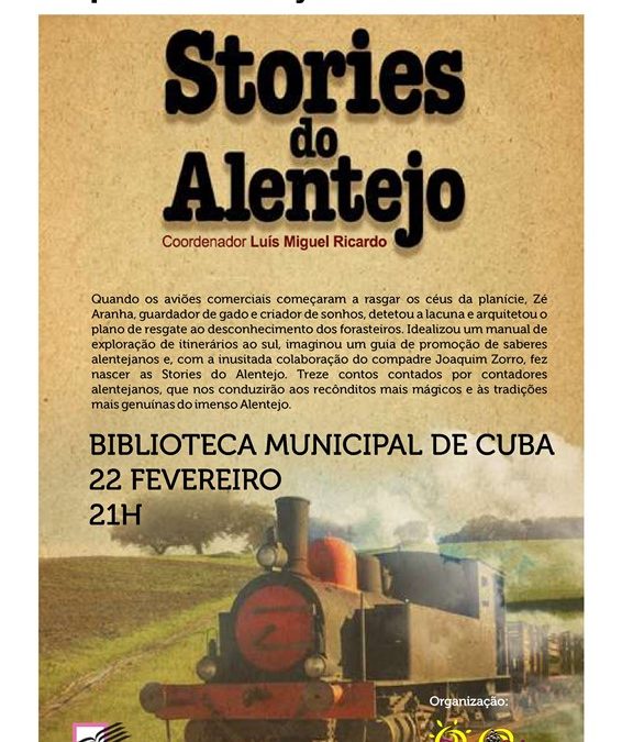 APRESENTAÇÃO DO LIVRO – STORIES DO ALENTEJO