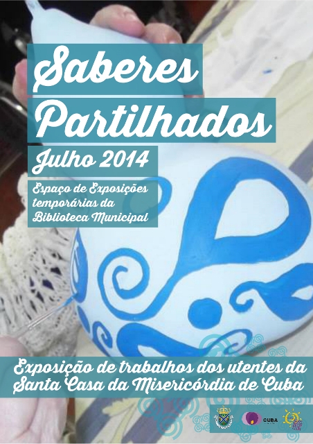 “SABERES PARTILHADOS” EM EXPOSIÇÃO NA BIBLIOTECA
