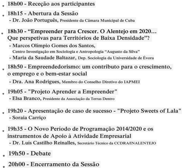 ordem trabalhos
