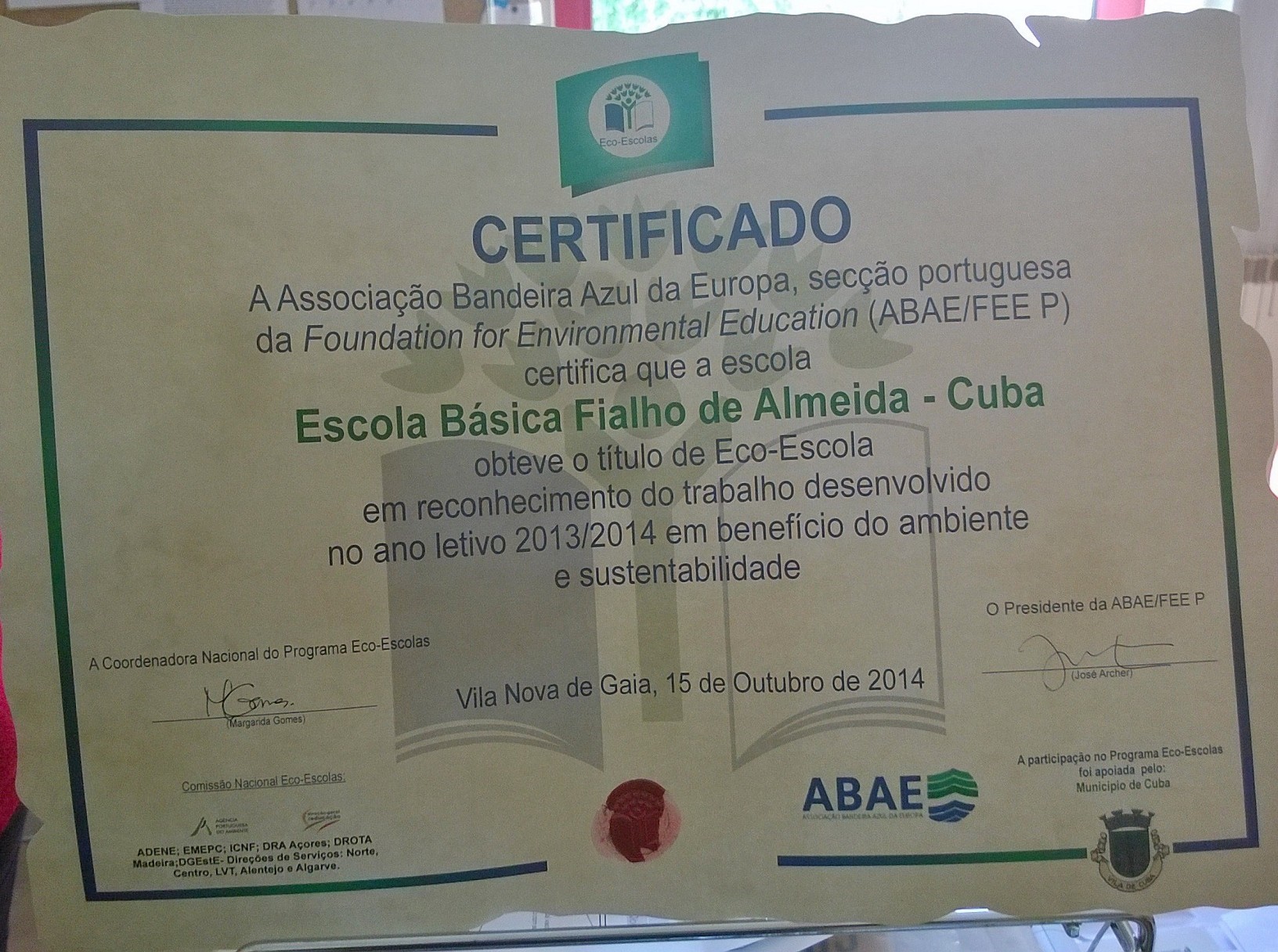 certificado certificado