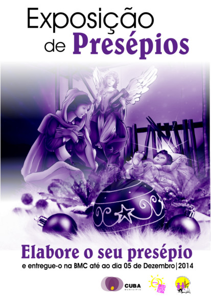 BIBLIOTECA DESAFIA POPULAÇÃO PARA EXPOSIÇÃO DE PRESÉPIOS