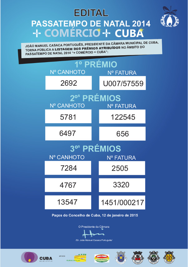 Edital vencedorescomcuba2014