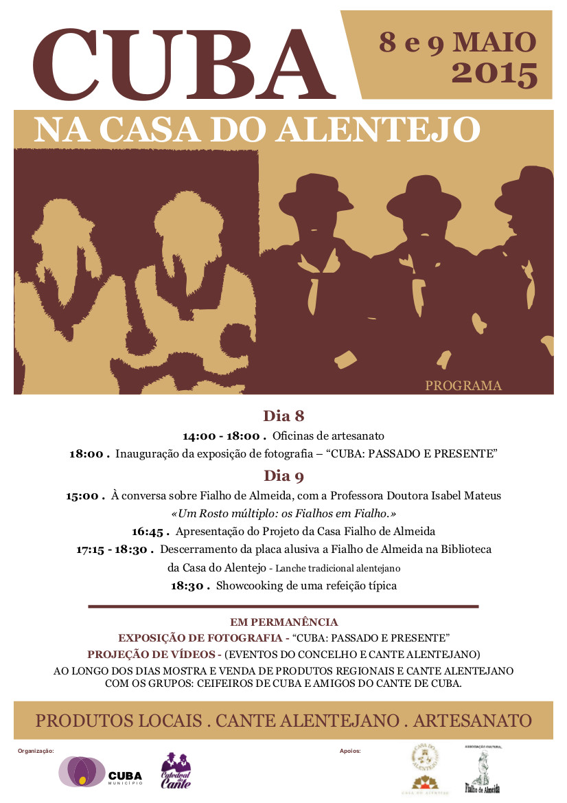 CASA ALENTEJO PROGRAMA