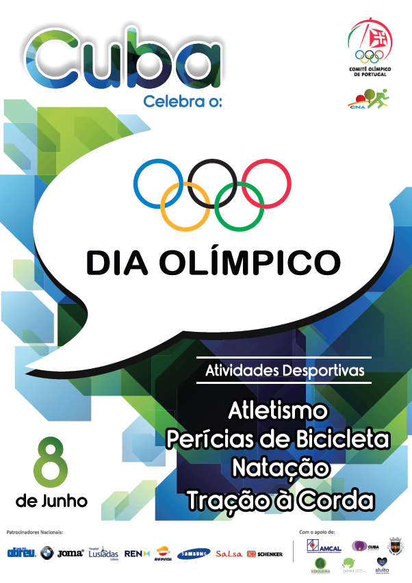 CARTAZ DIA OLÍMPICO CUBA 2016