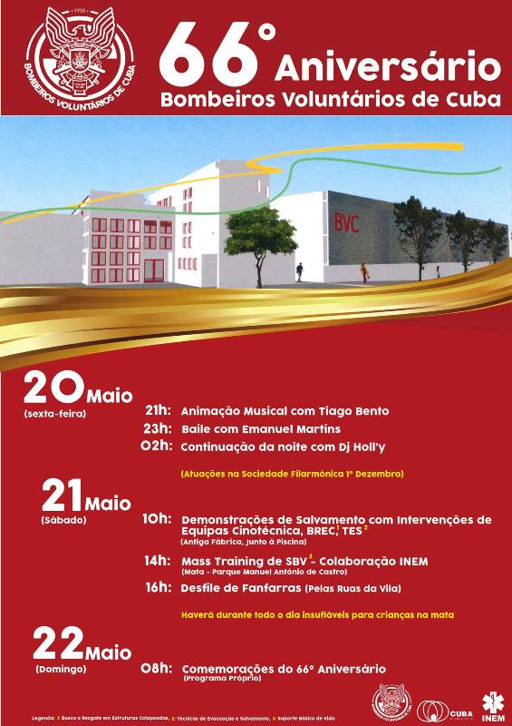 66 aniversário bombeiros cuba