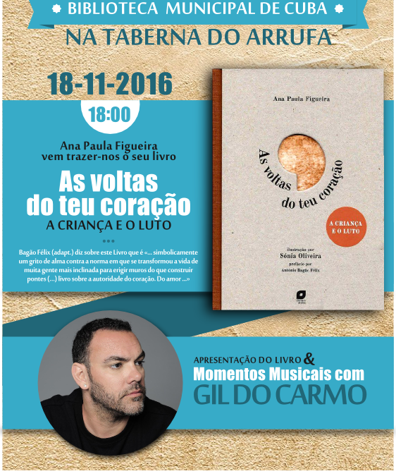APRESENTAÇÃO DO LIVRO “AS VOLTAS DO TEU CORAÇÃO – A CRIANÇA E O LUTO”