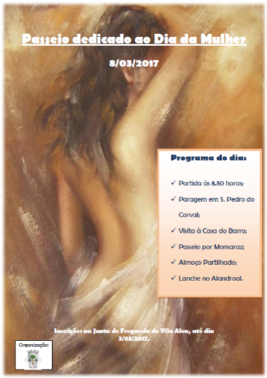 DIA DA MULHER VILA ALVA