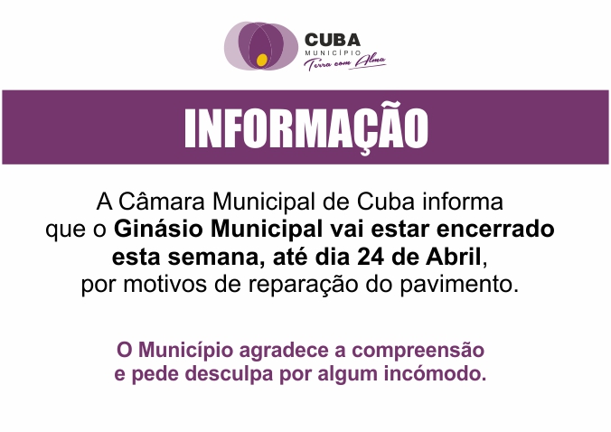 ENCERRAMENTO GINASIO