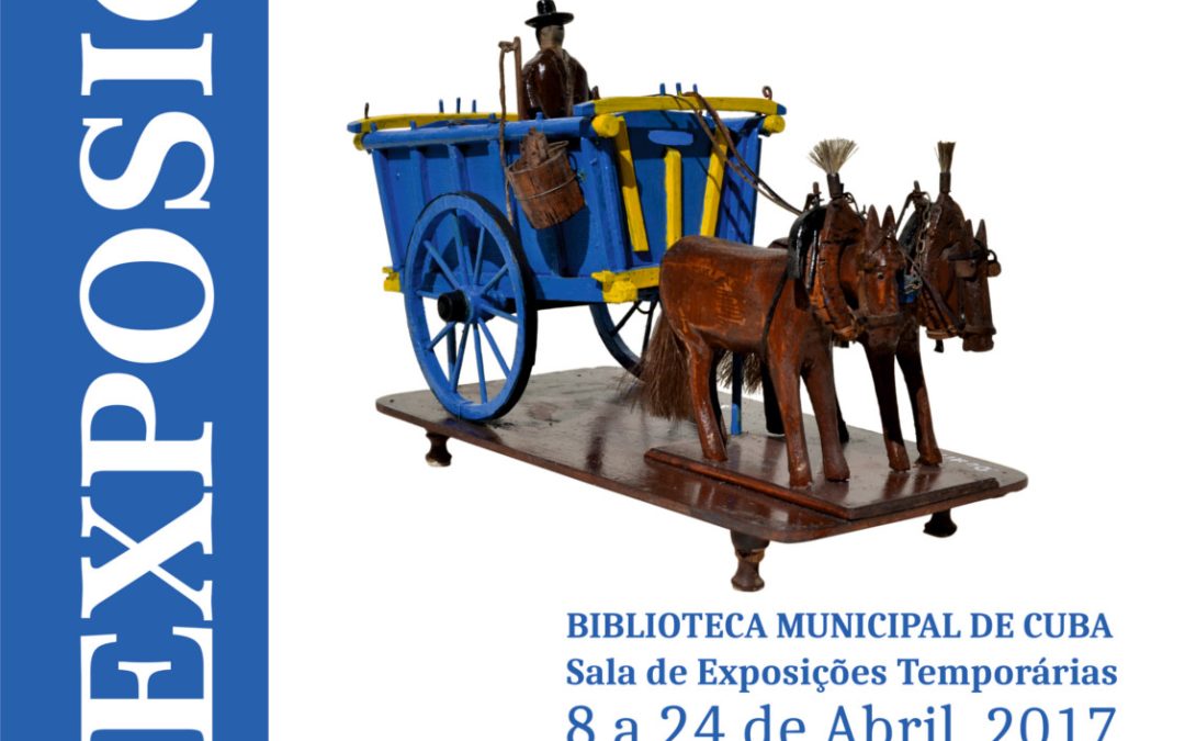 Biblioteca inaugura Exposição “Trabalhos Artesanais”, por Domingos do Poço – Sábado, 08 de Abril, 16h30