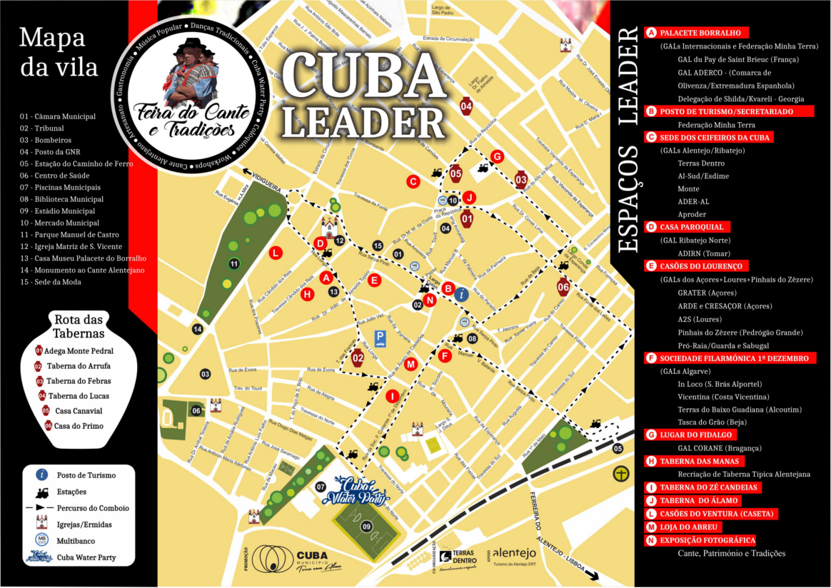 MAPA ESPAÇOS LEADER