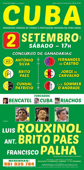 CORRIDA TOIROS 2017 FEIRA