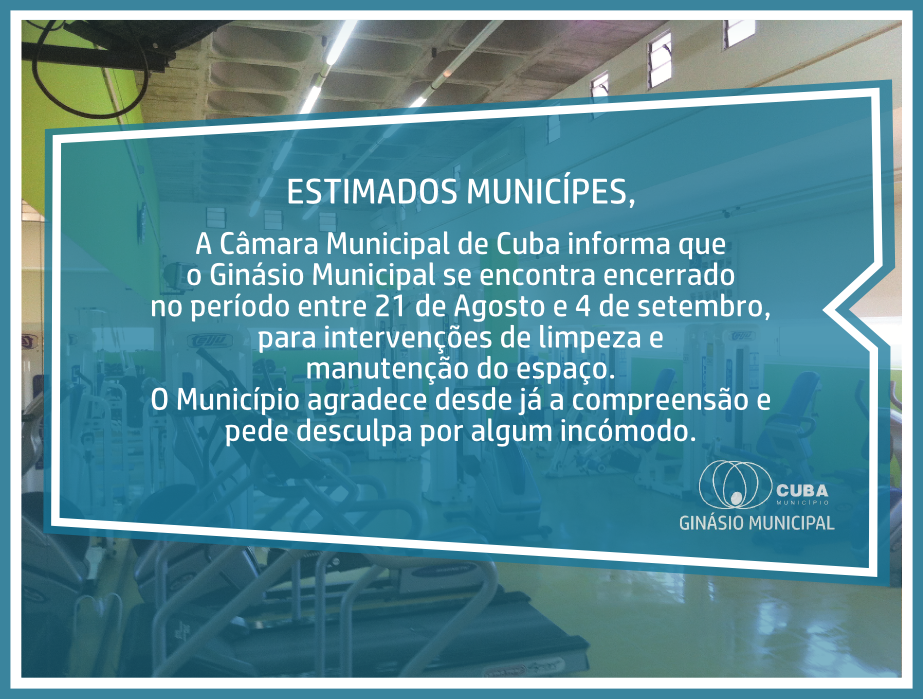 ENCERRAMENTO GINASIO
