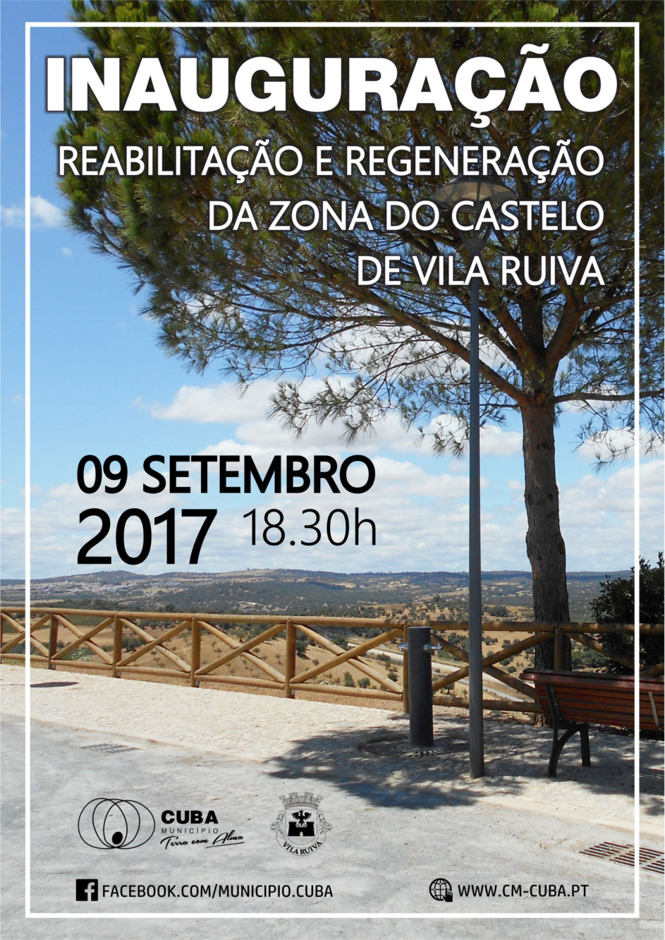 CONVITE INAUGURAÇÃO REGENERAÇÃO CASTELO VILA RUIVA 2