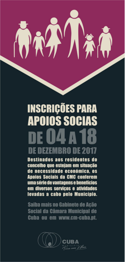 FOLHETO APOIOS SOCIAIS 2017