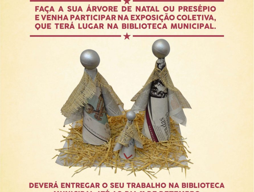 Biblioteca e Junta de Cuba desafiam para exposição de presépios e árvores de Natal