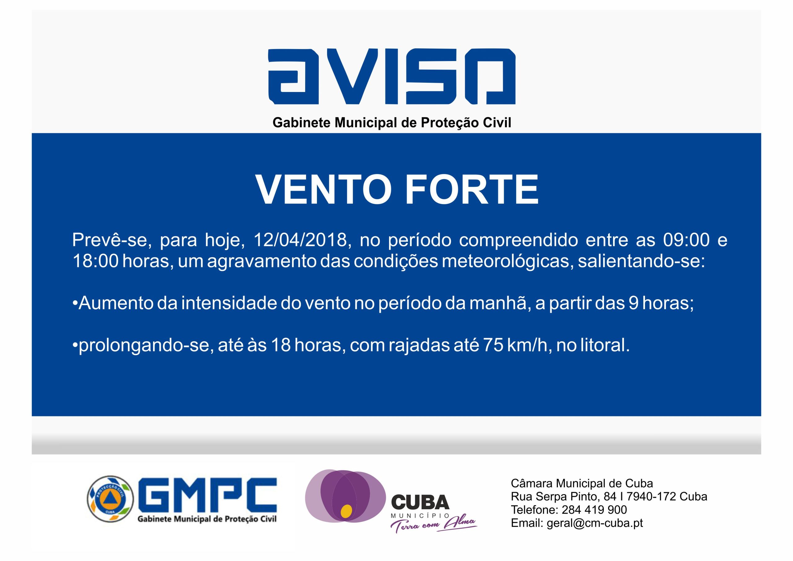 AVISO METEREOLOGICO
