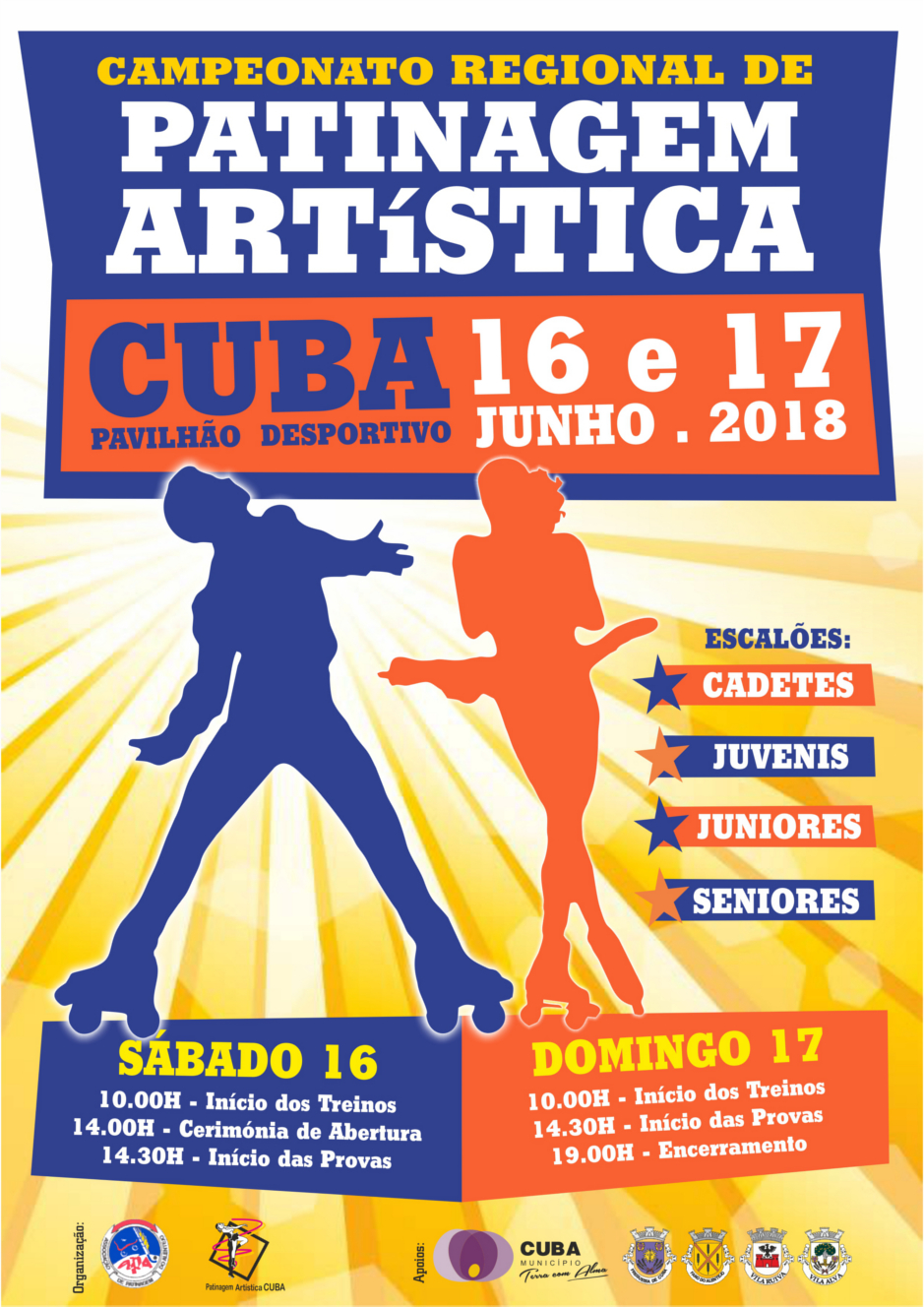 CAMPEONATO REGIONAL PATINAGEM 2018