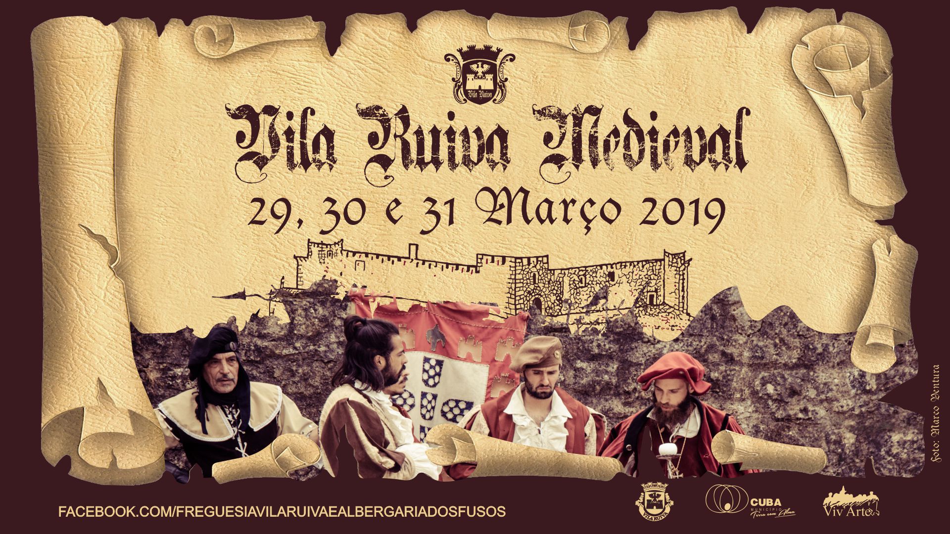 EVENTO FACEBOOK VILA RUIVA MEDIEVAL