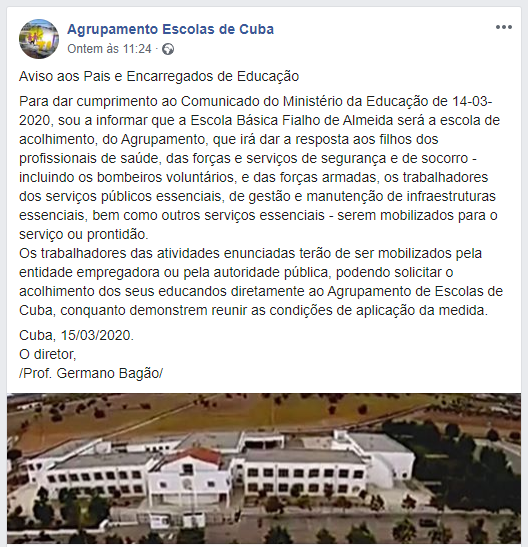 AECUBA ESCOLA ACOLHIMENTO