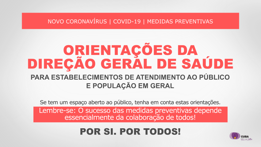 OREINTAÇOES DGS ESTABELECIMENTOS WEB