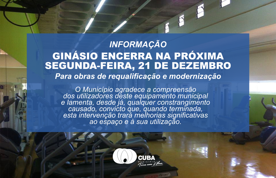 ENCERRAMENTO GINASIO
