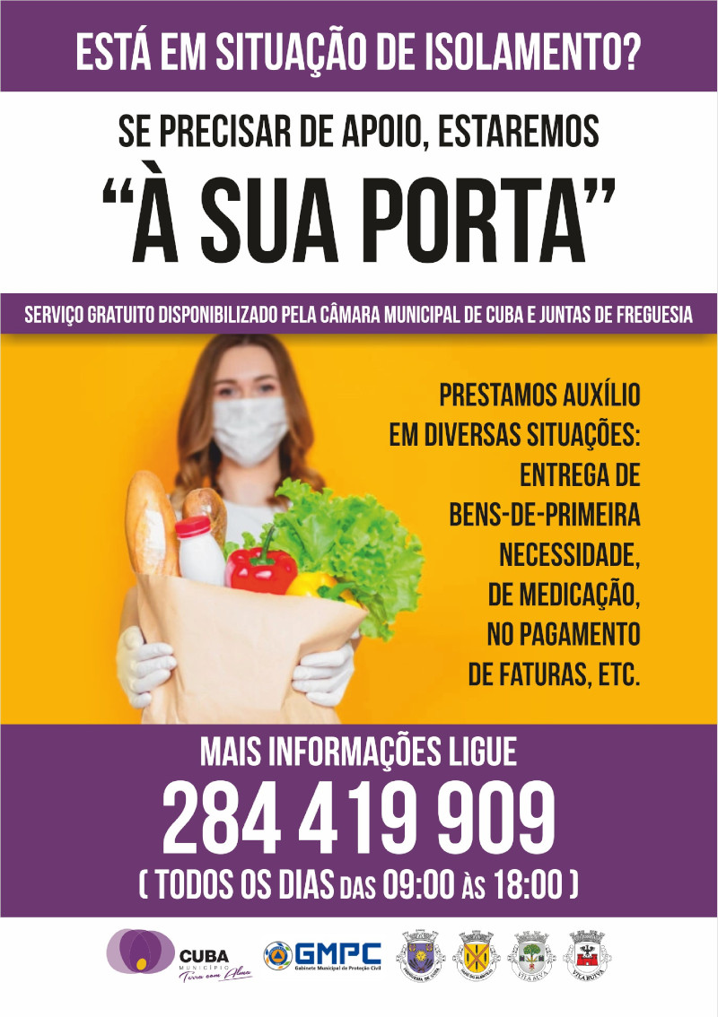 SERVIÇO DE APOIO À SUA PORTA WEB