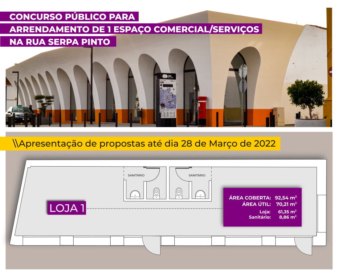 PRORROGAÇÃO PRAZO CONCURSO LOJA SERPA PINTO