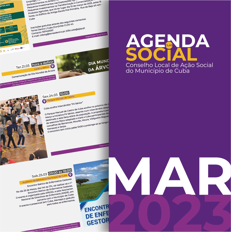 POST MARÇO AGENDA SOCIAL