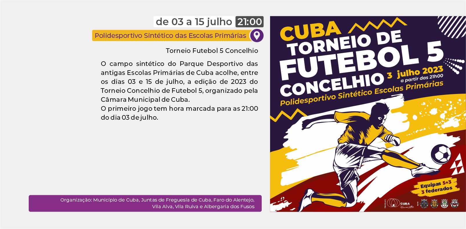 AGENDA SOCIAL JULHO 5