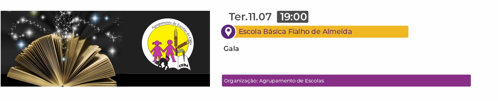 AGENDA SOCIAL JULHO 6