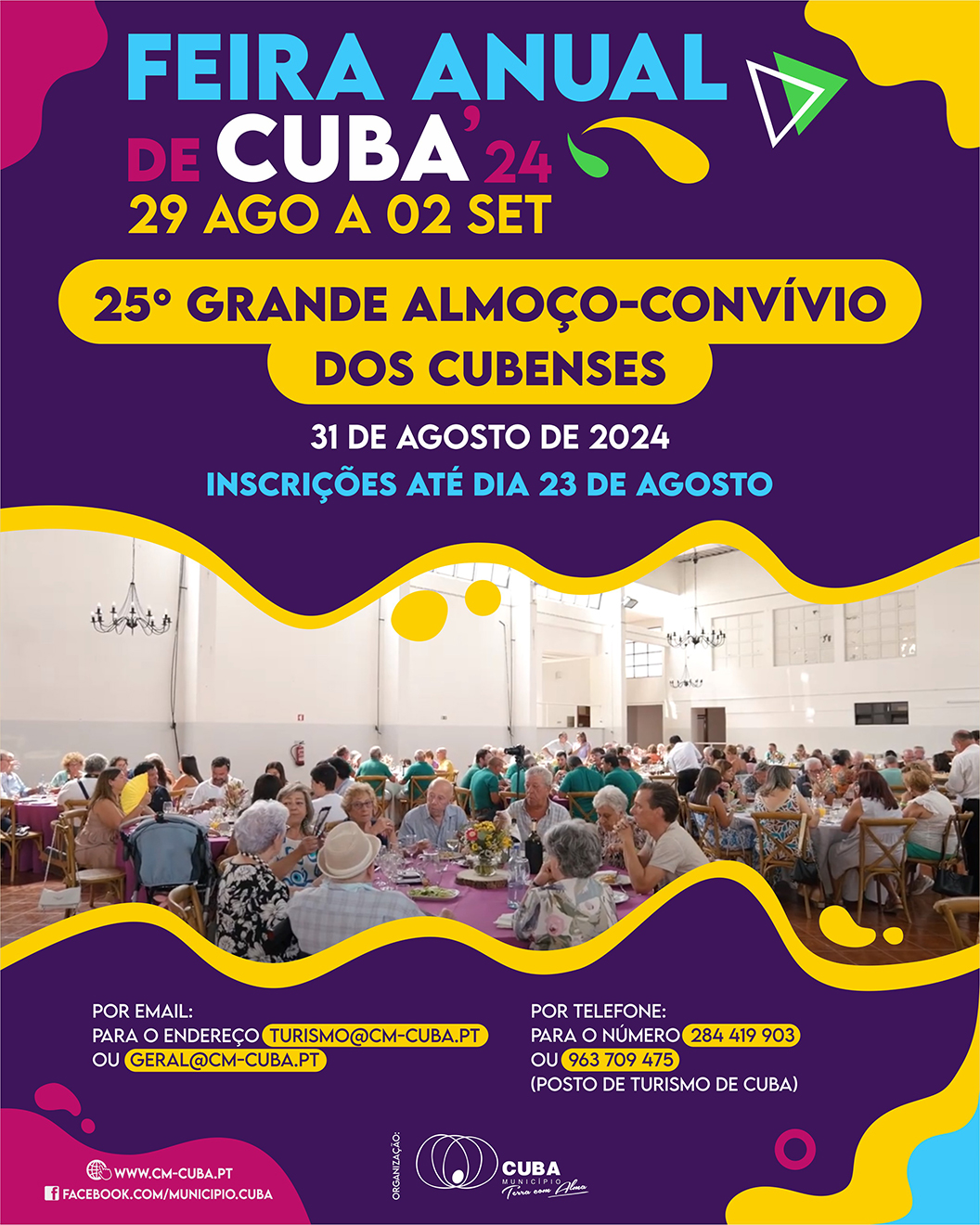 ALMOÇO CONVIVIO DOS CUBENSES FEIRA ANUAL 2024