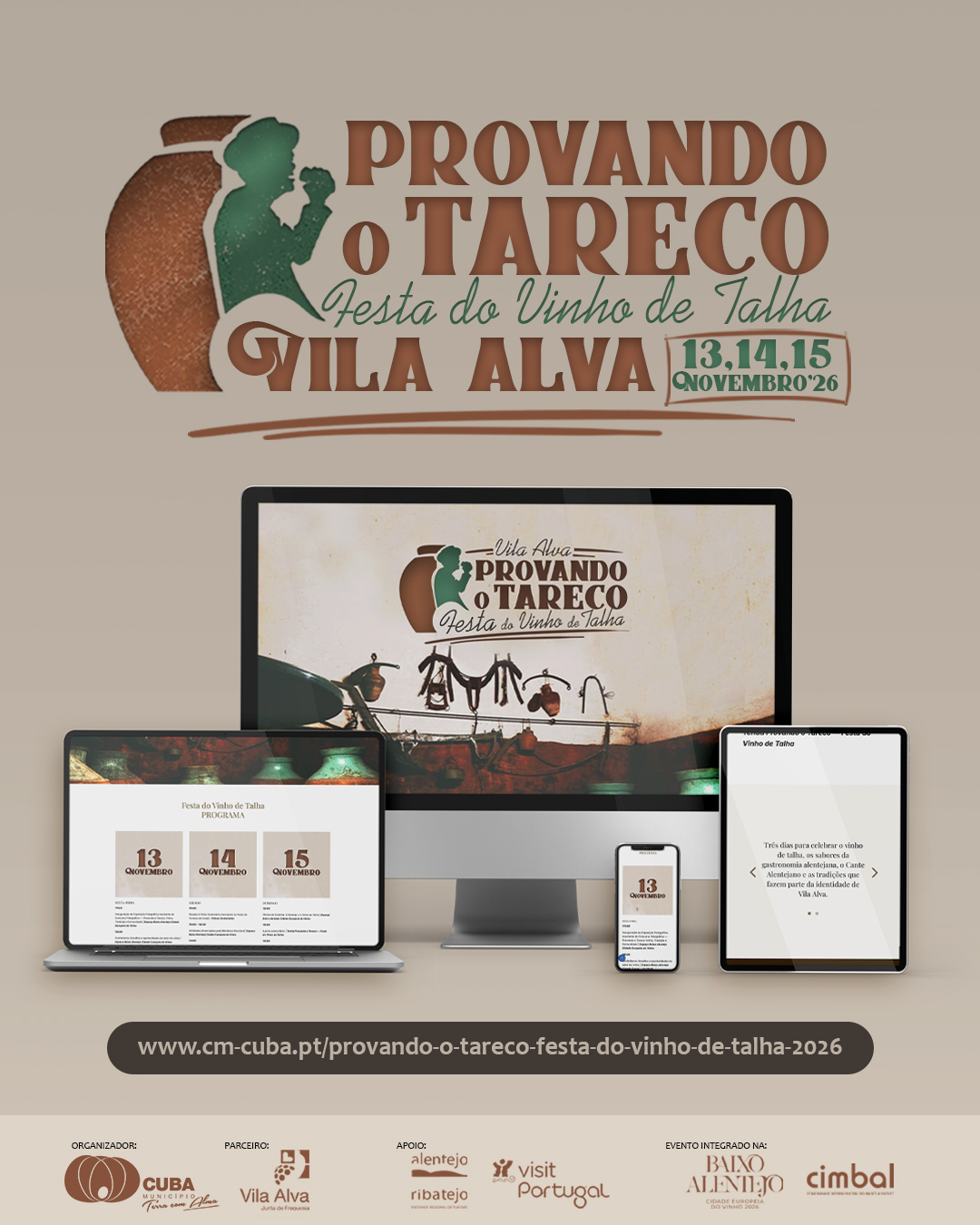 Provando o Tareco’26 – Festa do Vinho de Talha – Consulte toda a informação aqui